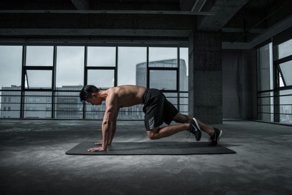 Picture of Man doing push ups